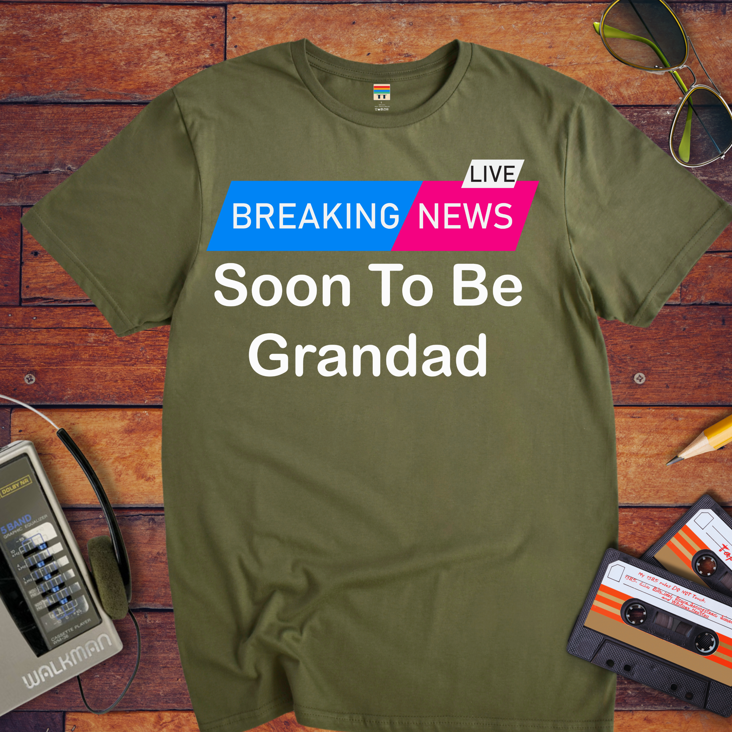 "Breaking News" Funny T-Shirt
