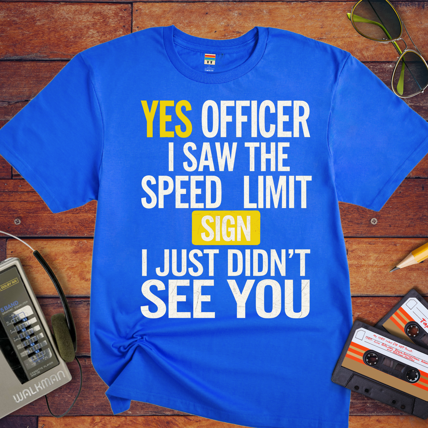 "Yes Officer" T-Shirt