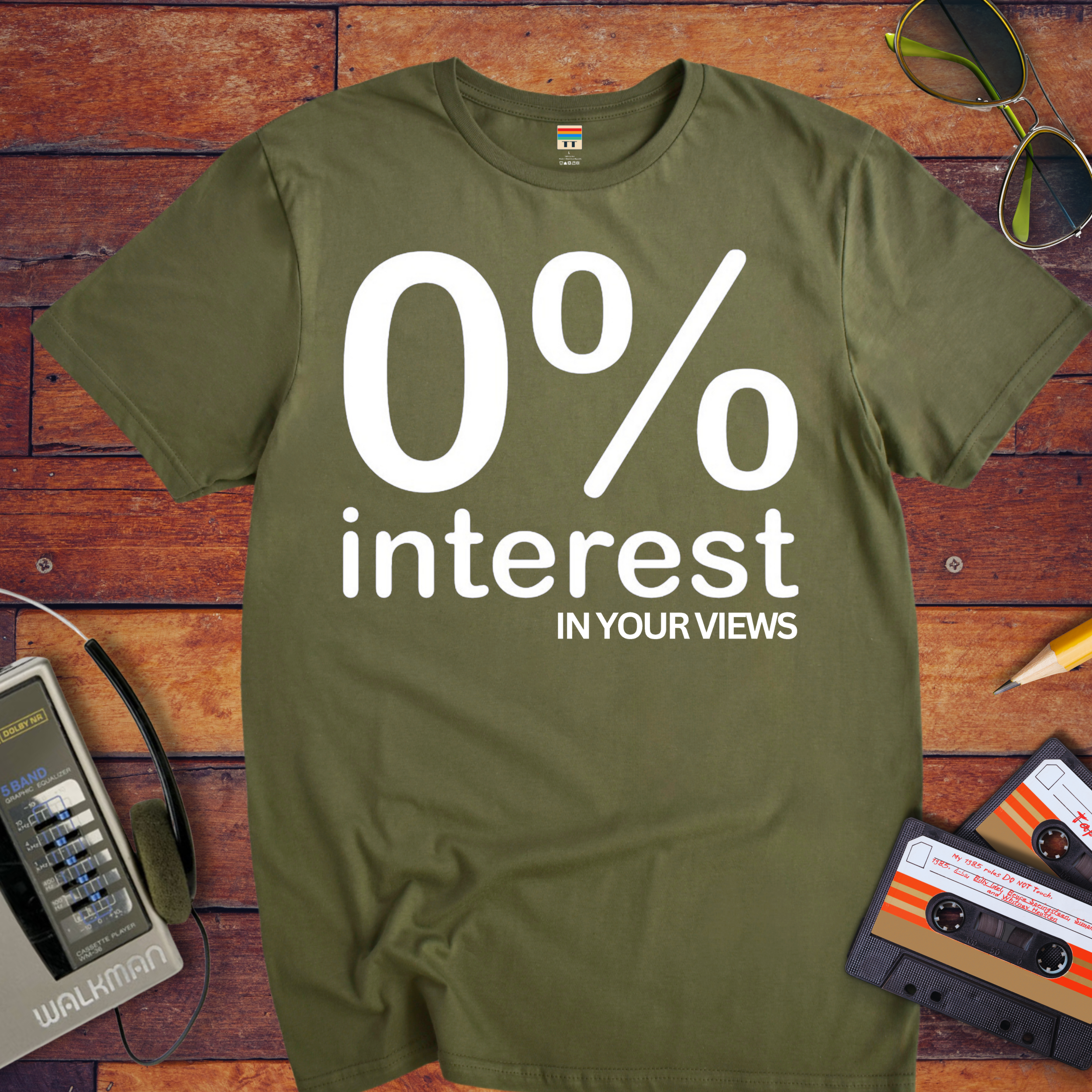 "0%  interest" T-Shirt