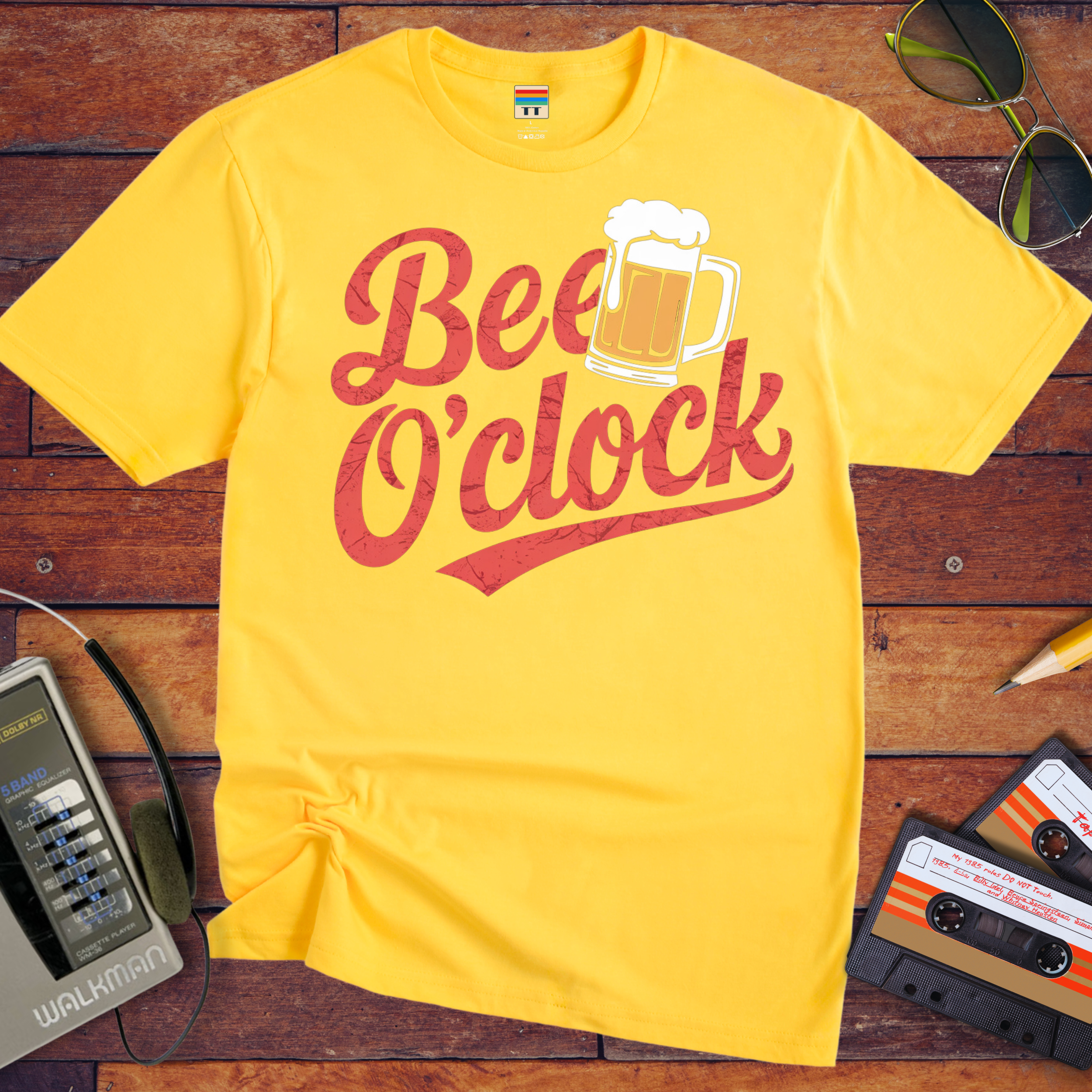"Beer o'clock" T-Shirt