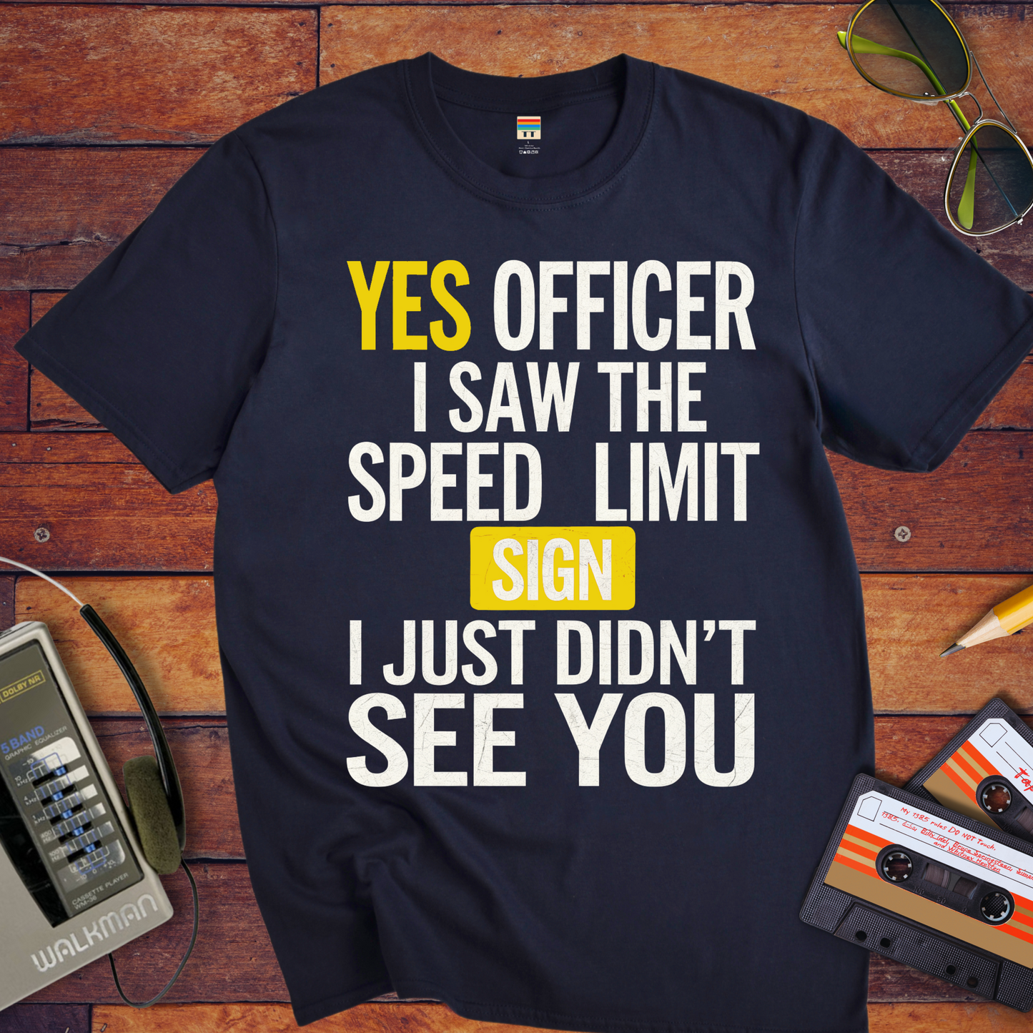 "Yes Officer" T-Shirt