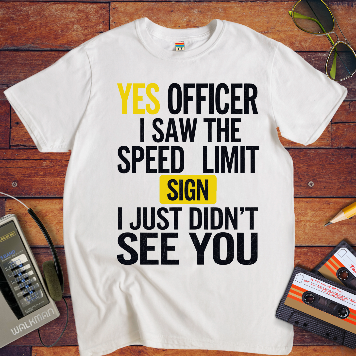 "Yes Officer" T-Shirt