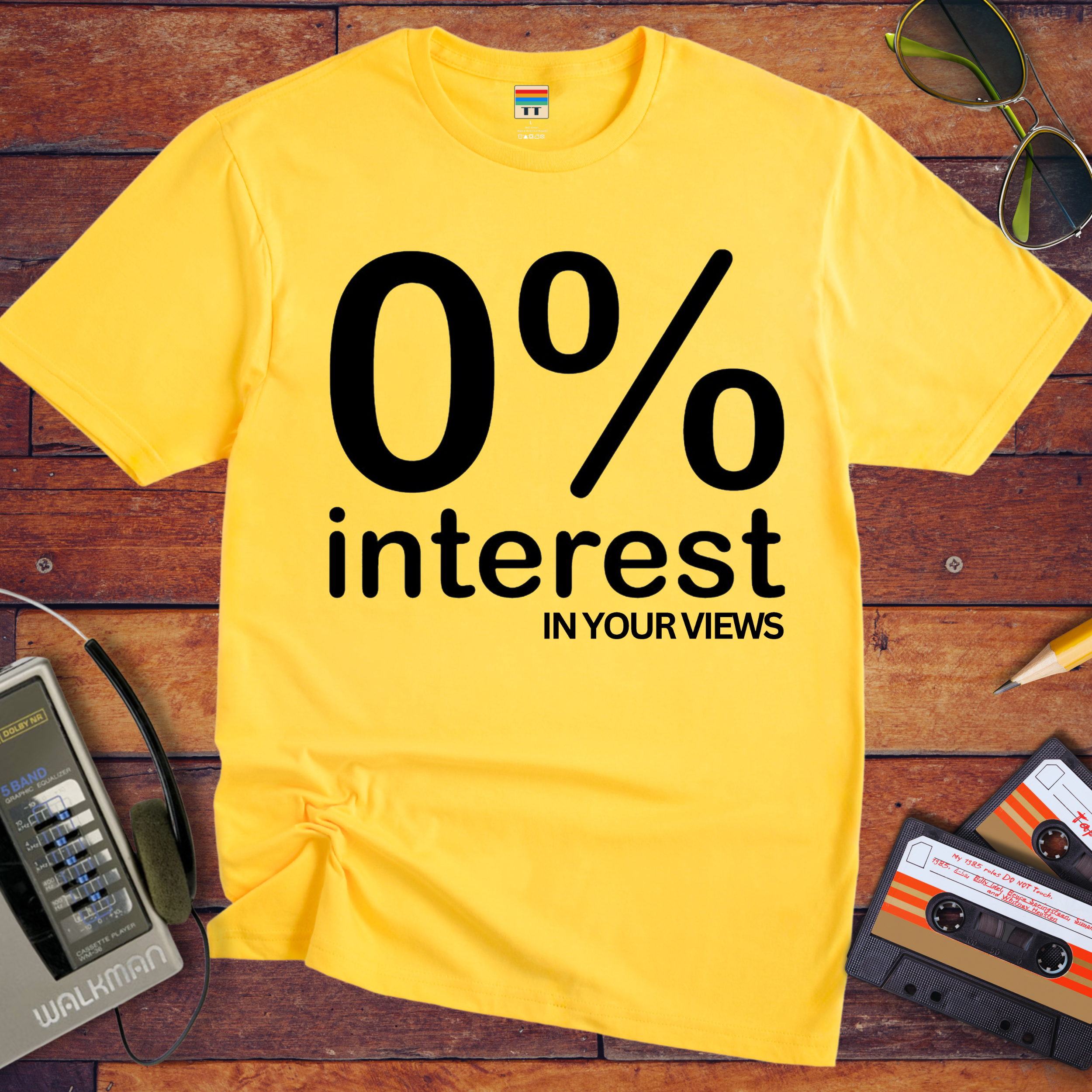 "0%  interest" T-Shirt