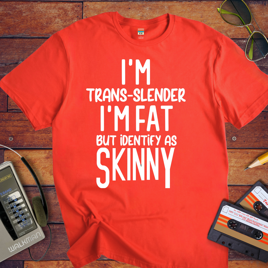 " I'm trans slender " Funny T-Shirt