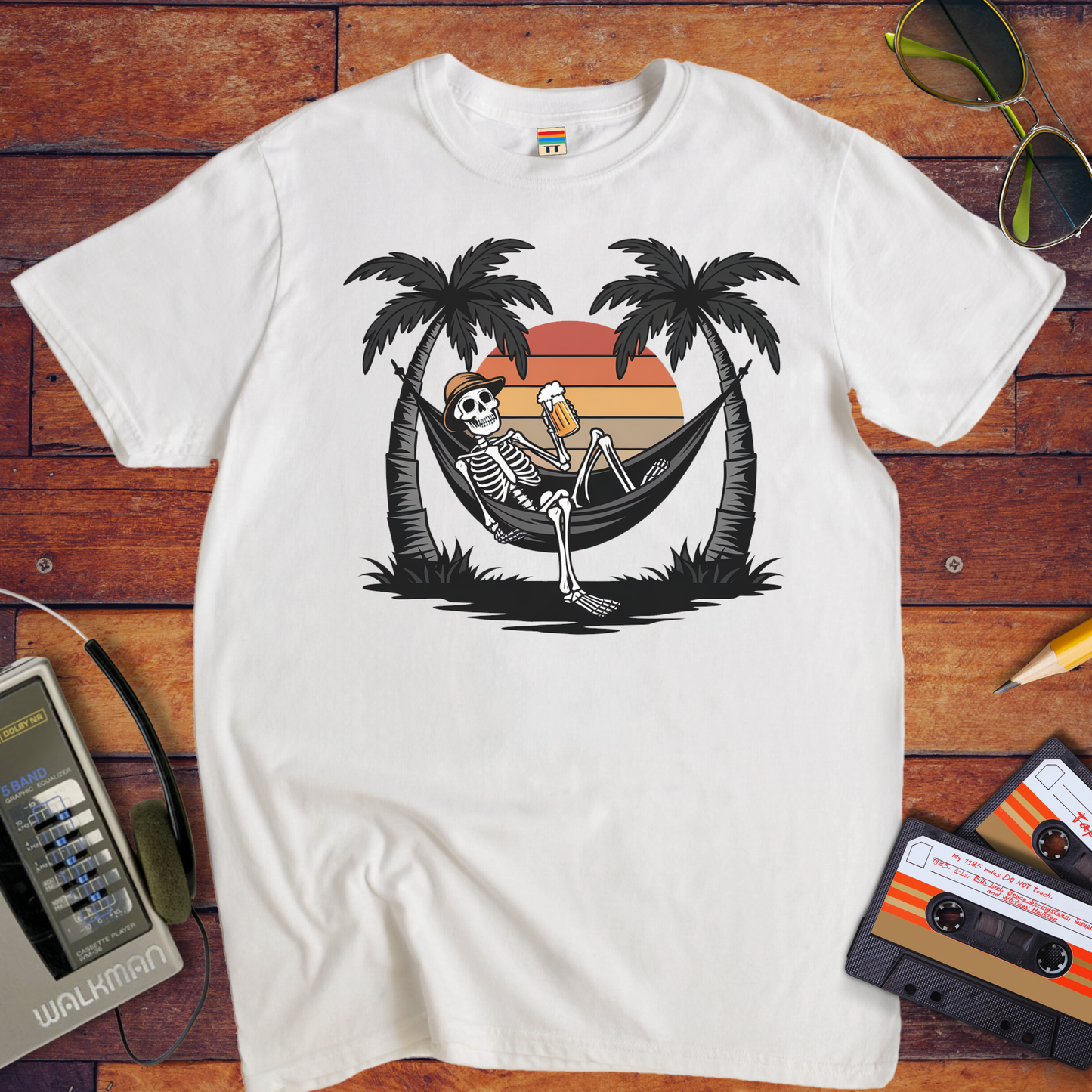 "Skellington hammock" T-Shirt