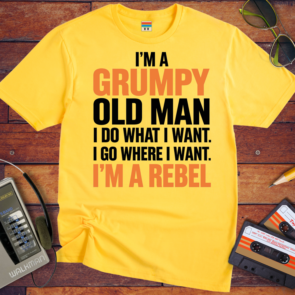 'I'm Grumpy old man Funny T-Shirt