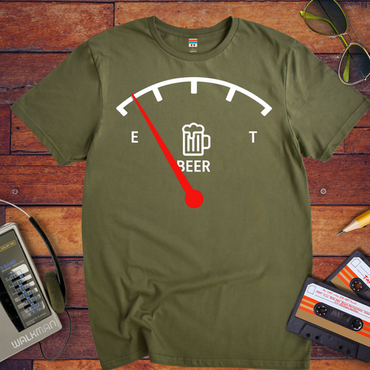 'Beer Gauge' Funny T-Shirt