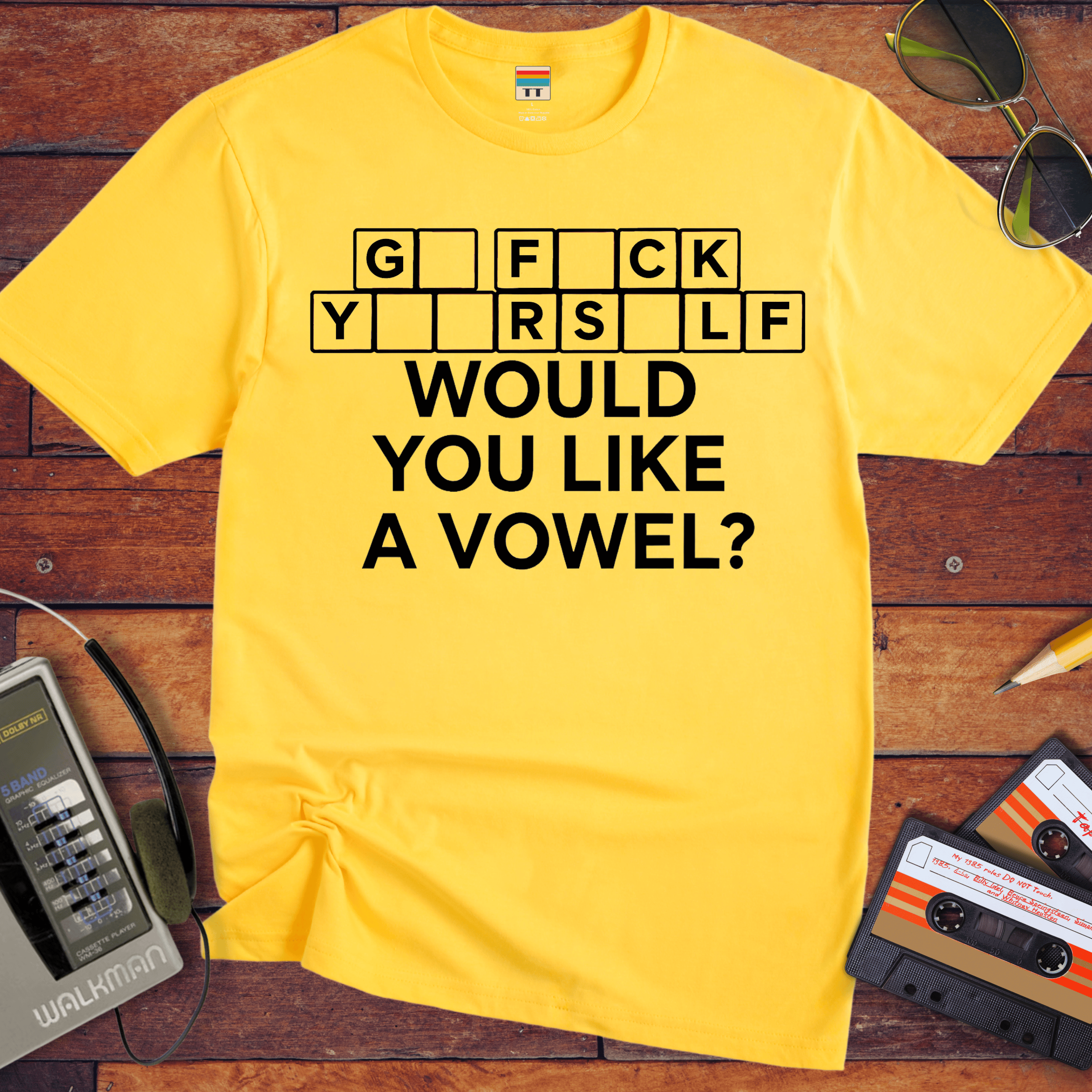 'Would you like a?' Funny T-Shirt