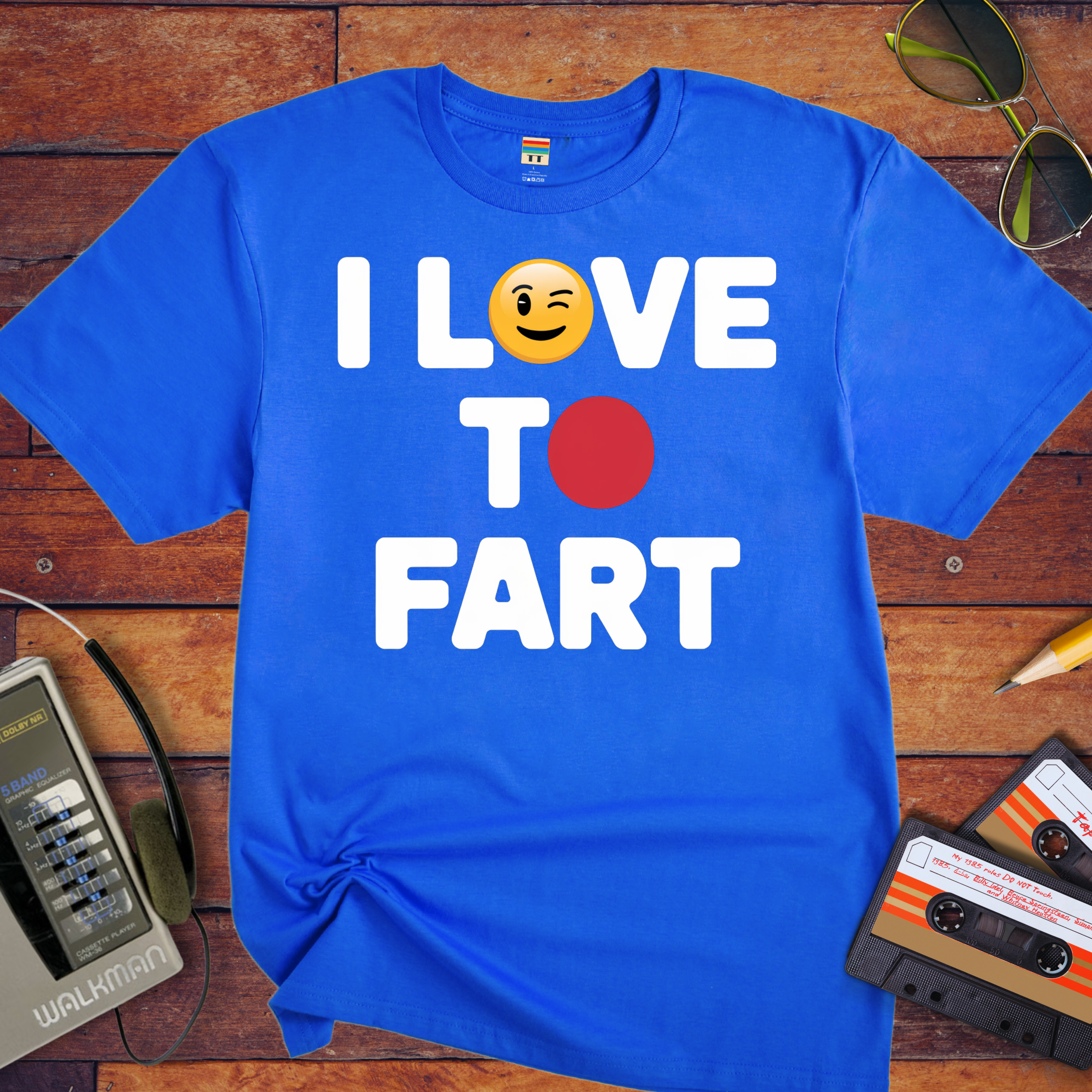 'I Love To Fart' Funny T-Shirt