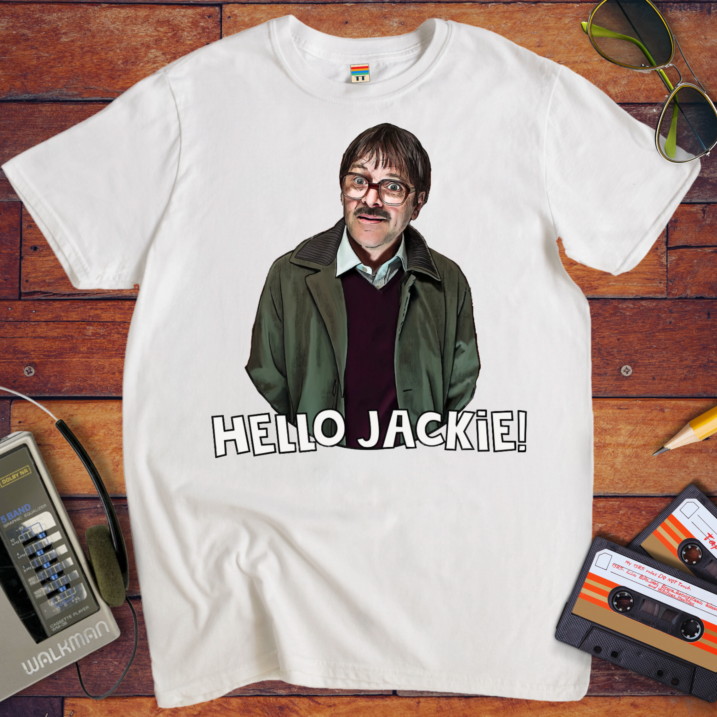 'Hello Jackie' Funny T-Shirt