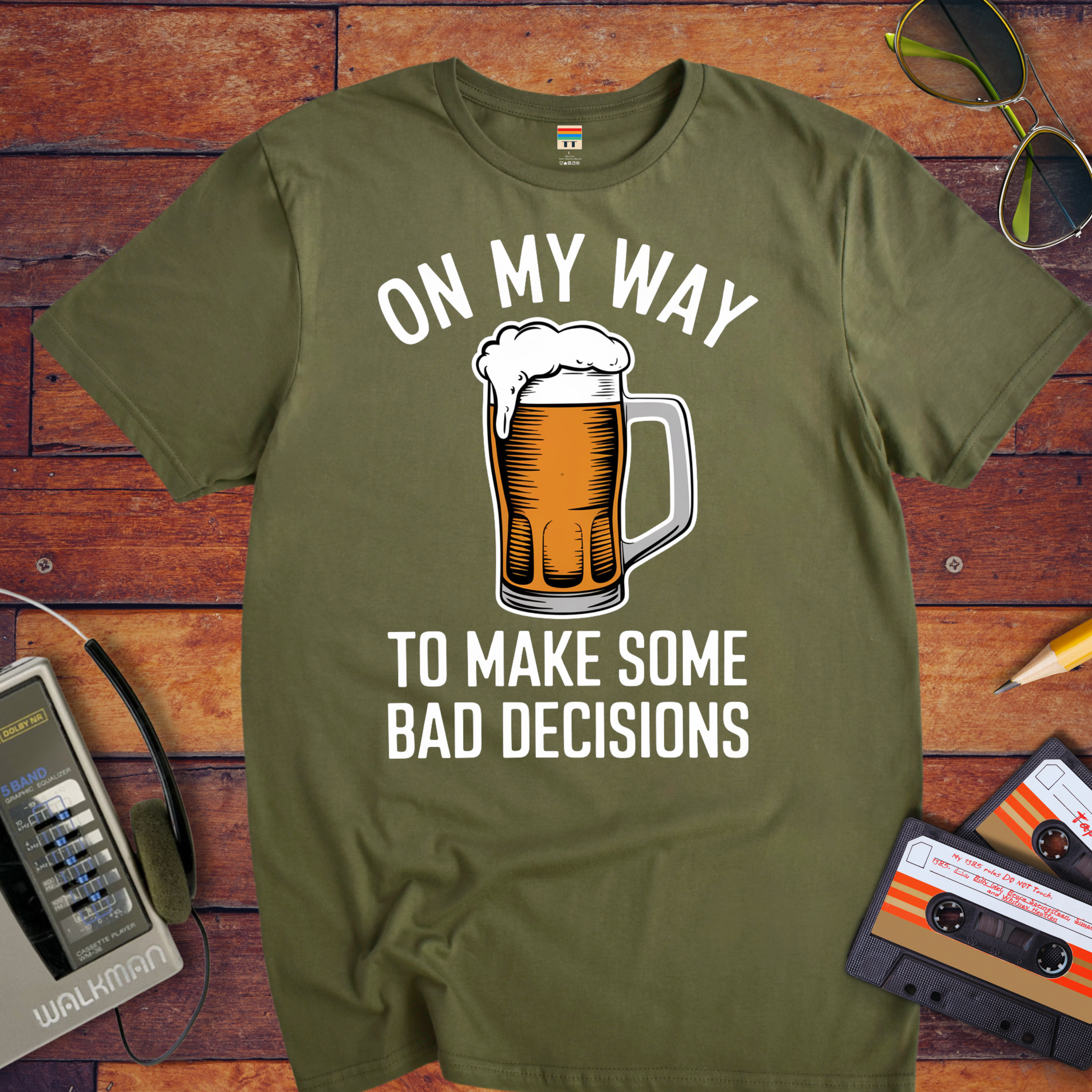"On my way to make some bad decisions" T-Shirt