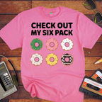 "Check out my six pack" Funny T-Shirt