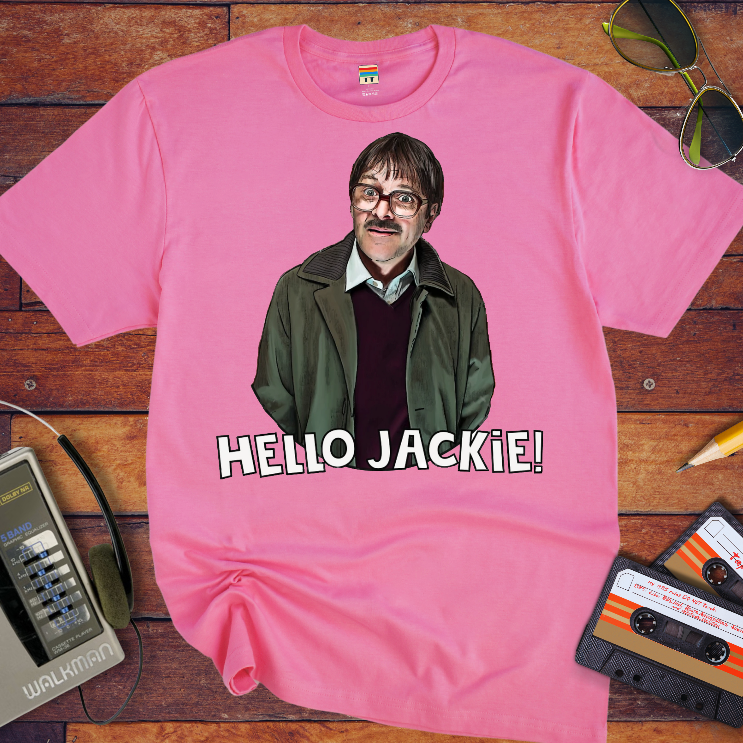 'Hello Jackie' Funny T-Shirt