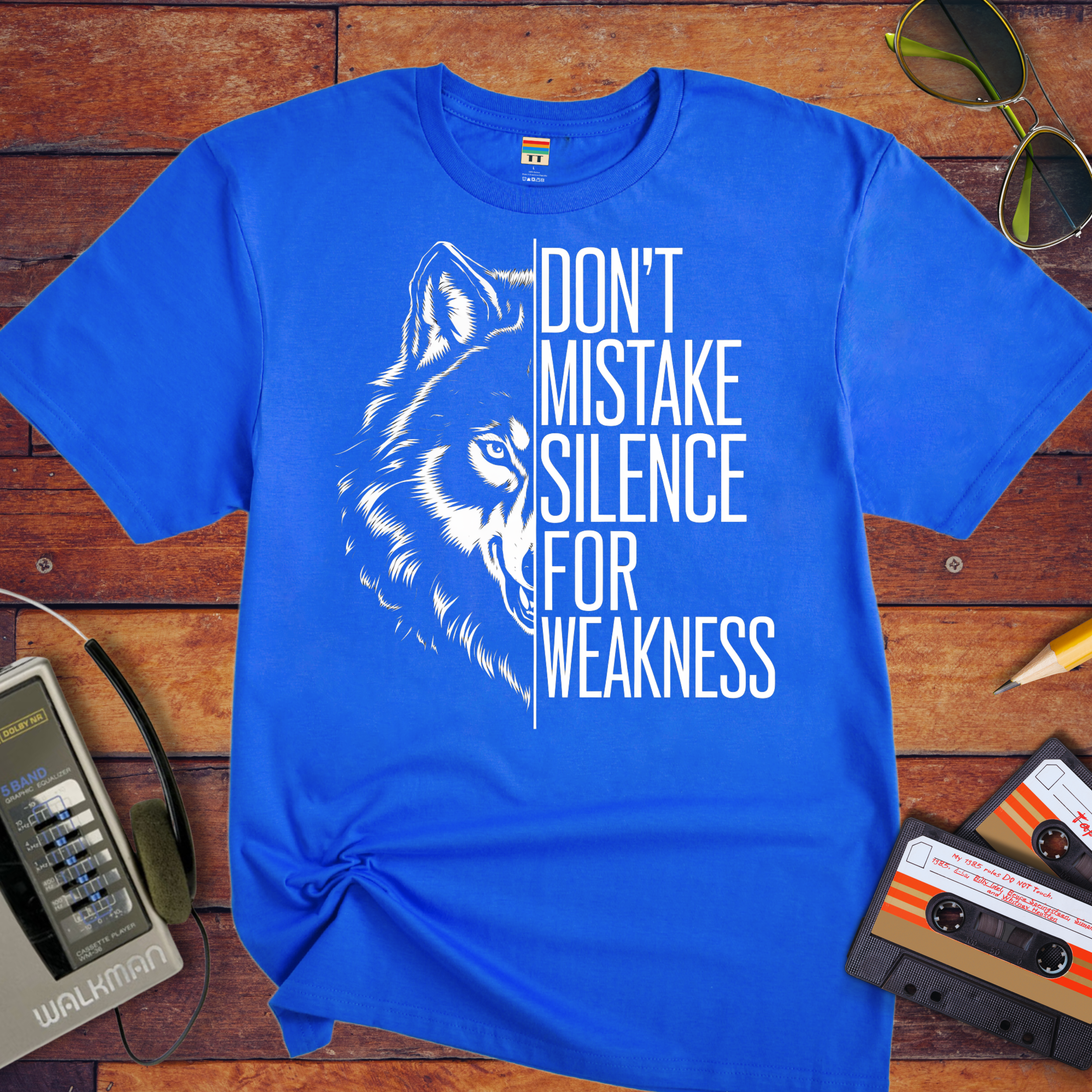 "DON'T MISTAKE SILENCE FOR WEAKNESS." T-Shirt