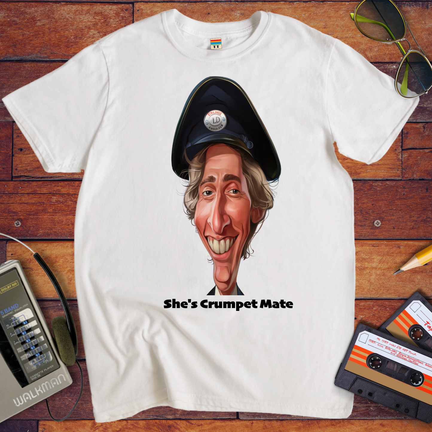 'She's Crumpet Mate' T-Shirt
