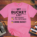 "Bucket list" T-Shirt