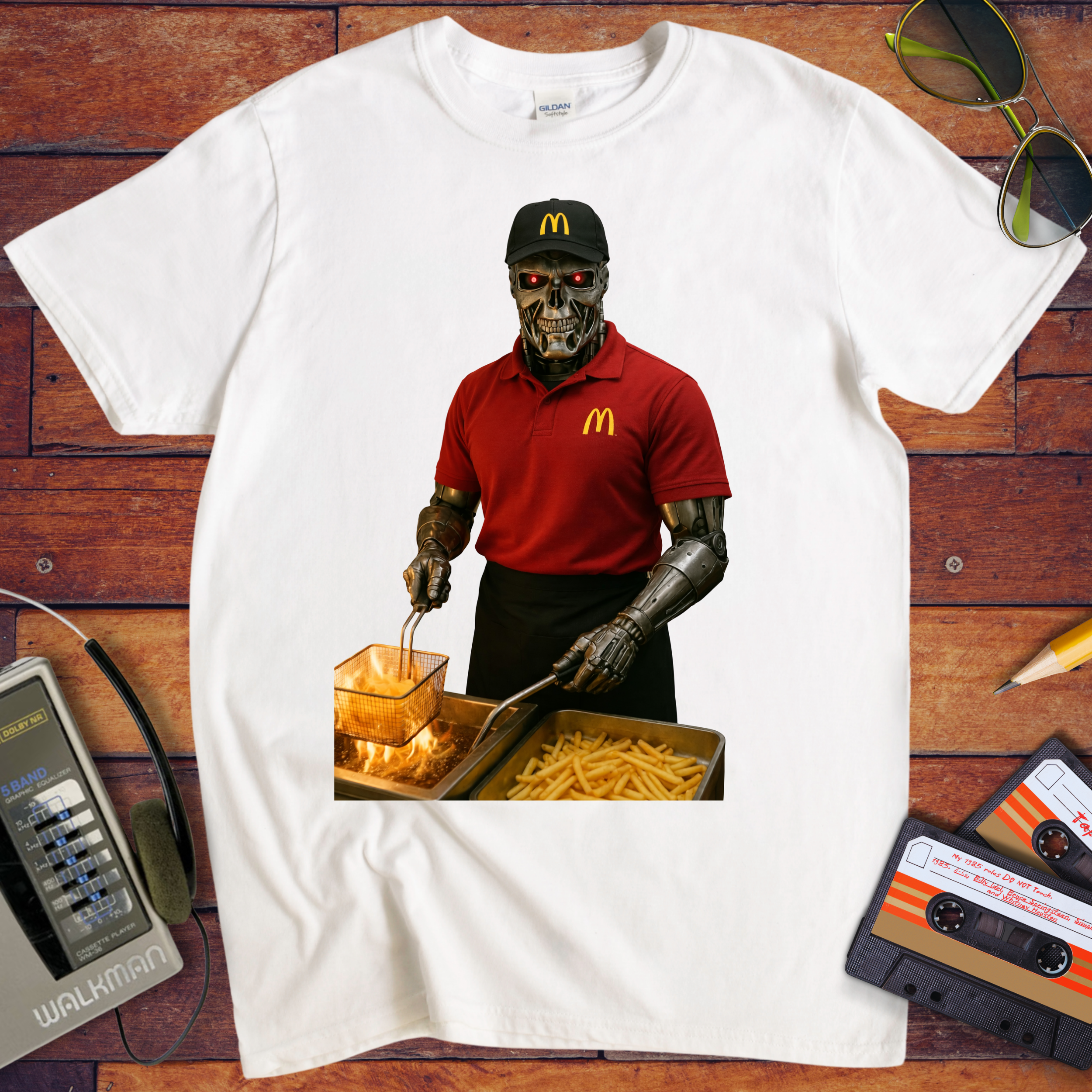 'Terminator M'  Funny T-Shirt