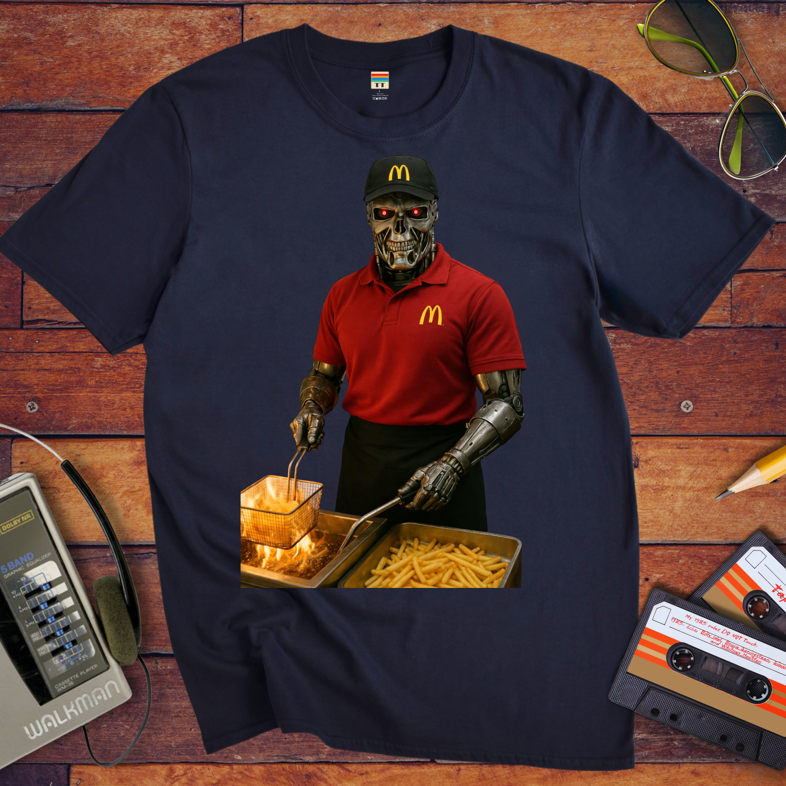 'Terminator M'  Funny T-Shirt