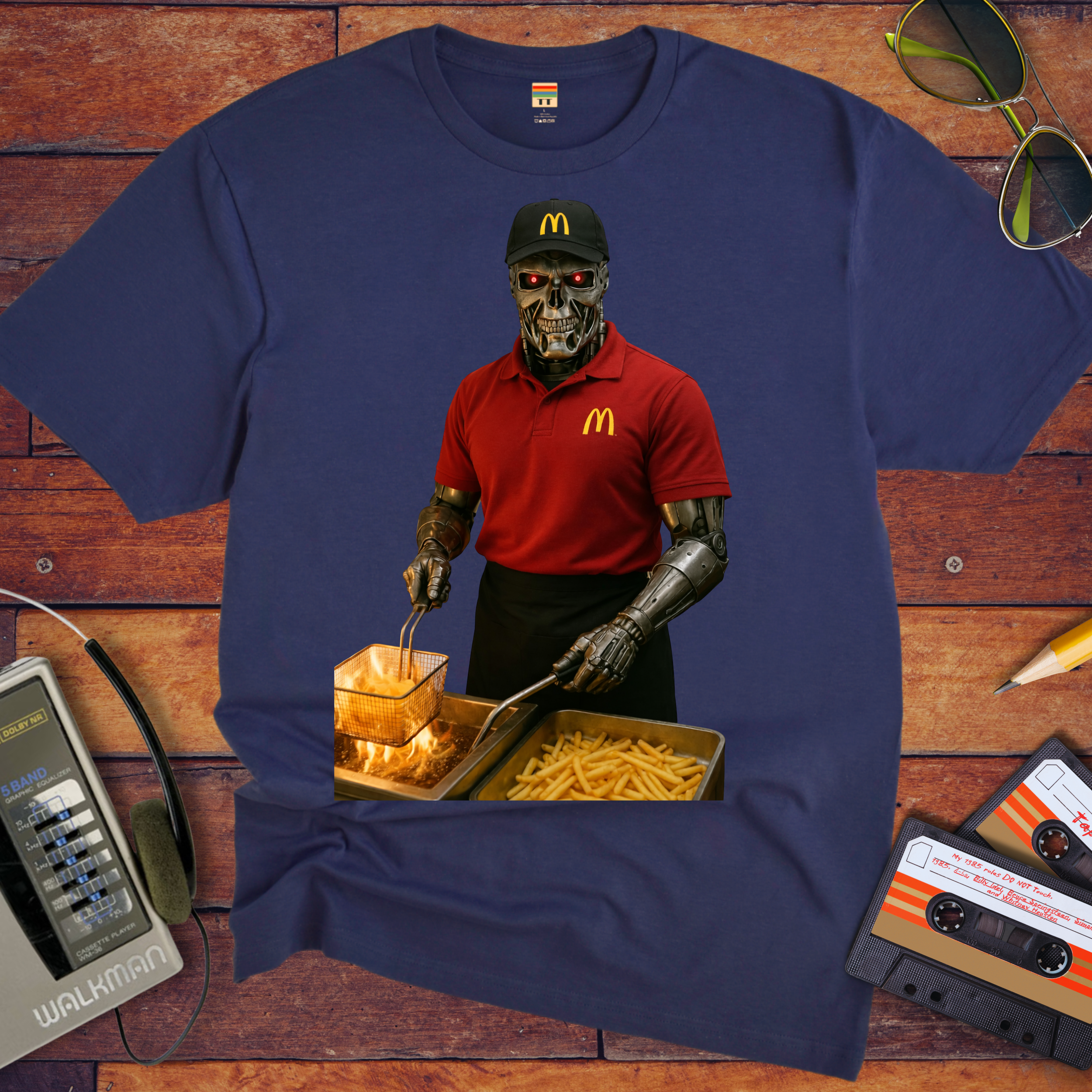 'Terminator M'  Funny T-Shirt