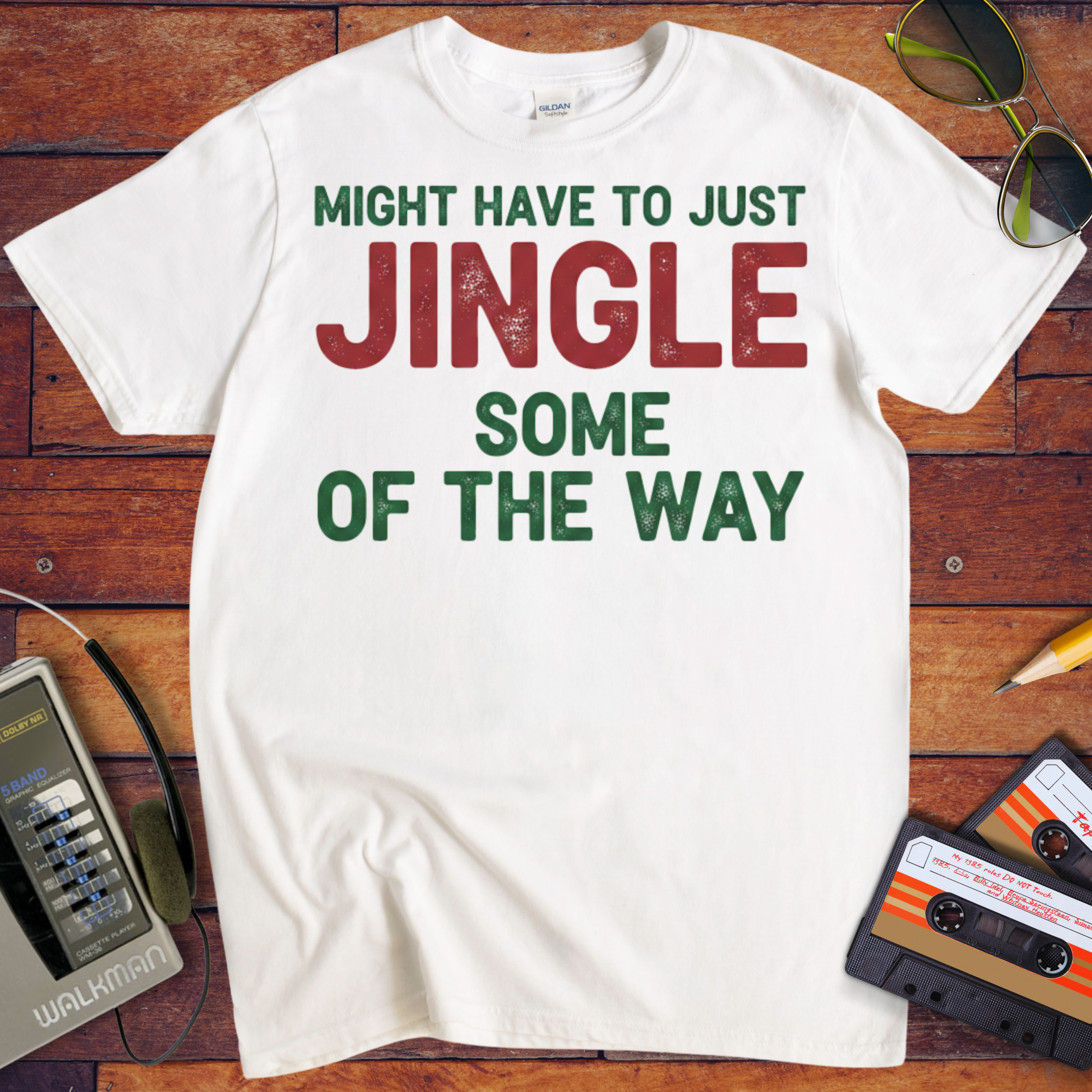 'Might have to just jingle some of the way' Funny T-Shirt