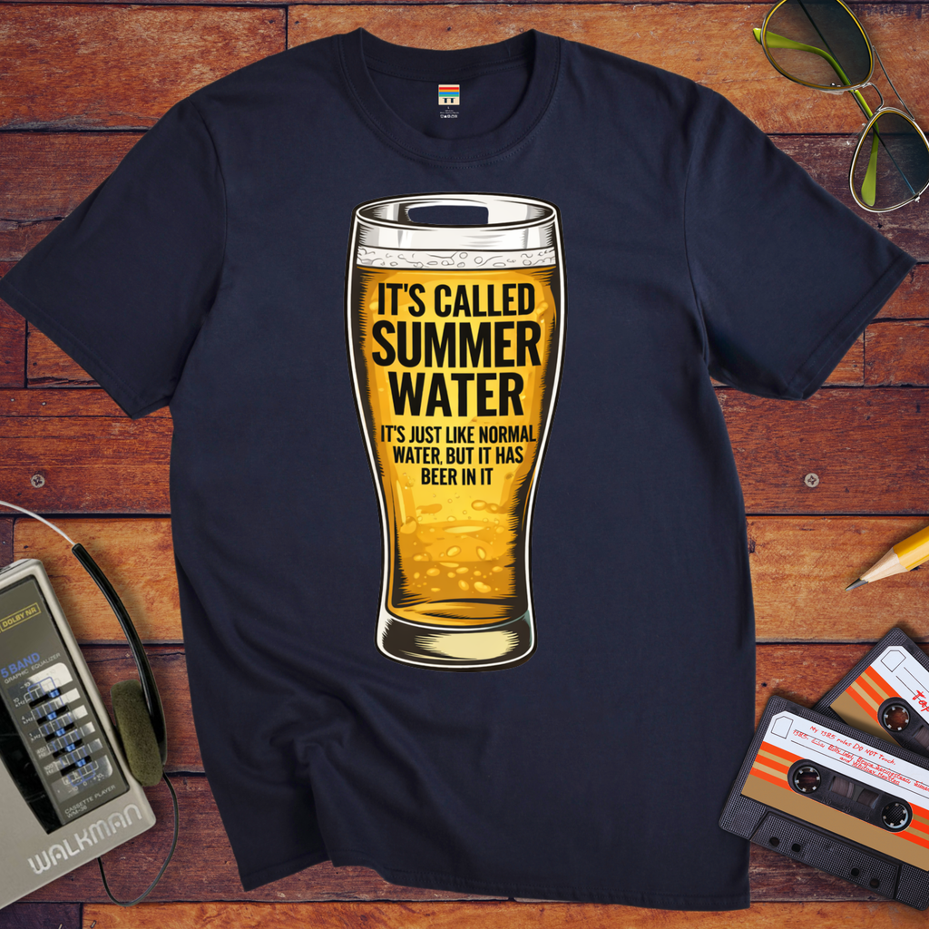 'Stiff Upper Lip, Wobbly Lower Back' Funny T-Shirt
