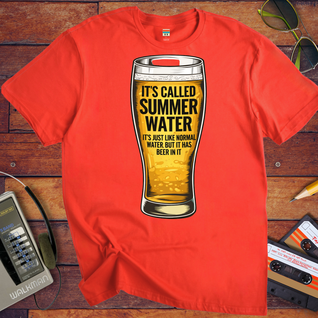 'Stiff Upper Lip, Wobbly Lower Back' Funny T-Shirt