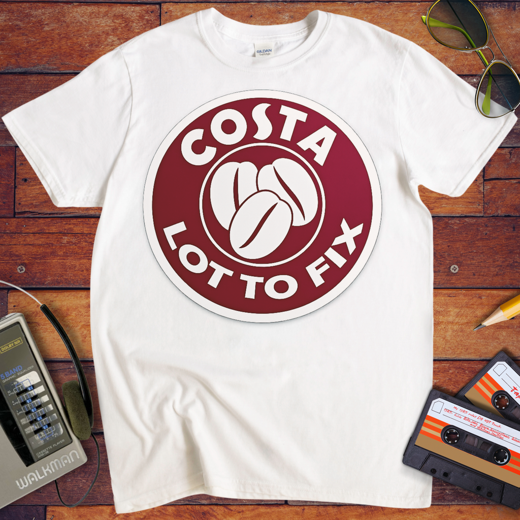 'Costa Lot To Fix' Funny T-Shirt