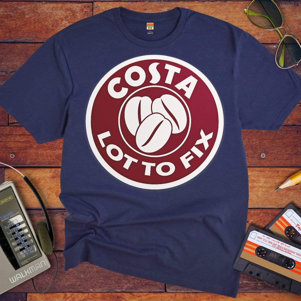 'Costa Lot To Fix' Funny T-Shirt