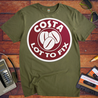 'Costa Lot To Fix' Funny T-Shirt