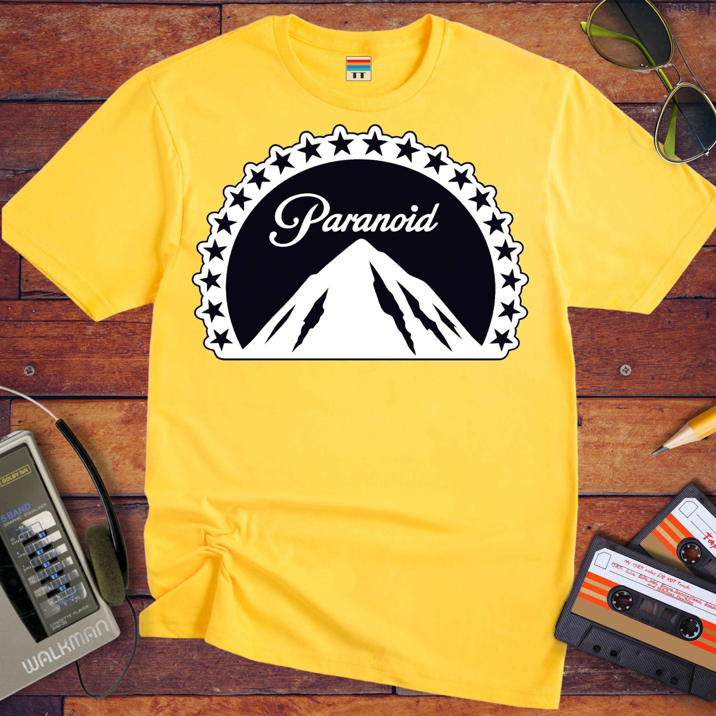 'Paranoid' Funny T-Shirt