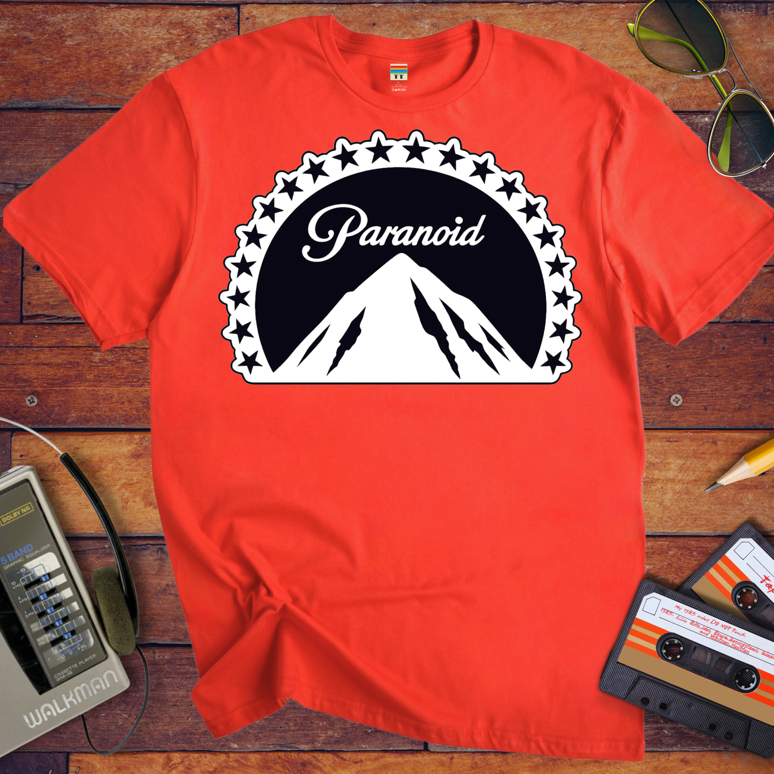 'Paranoid' Funny T-Shirt