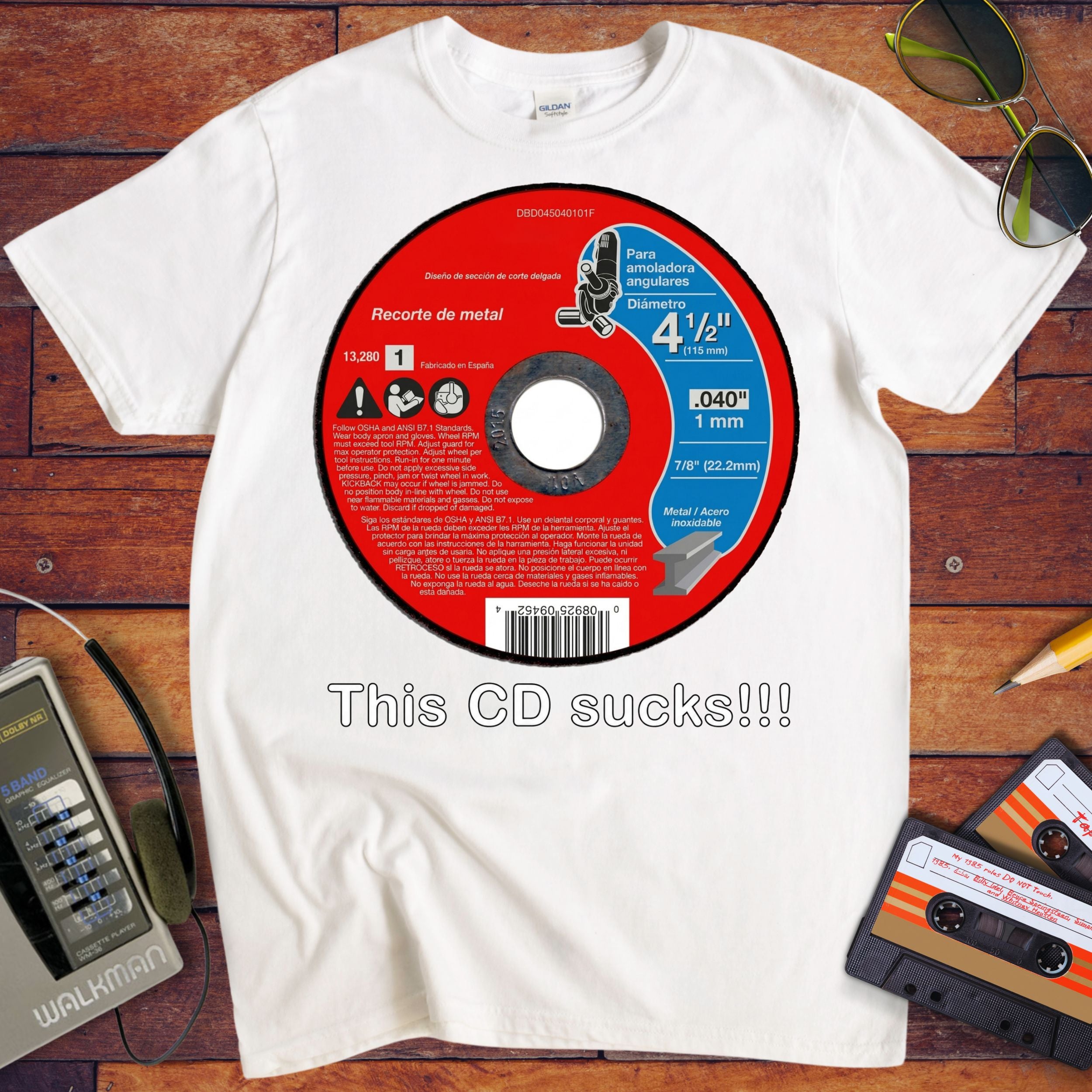 This CD Sucks Funny T-Shirt