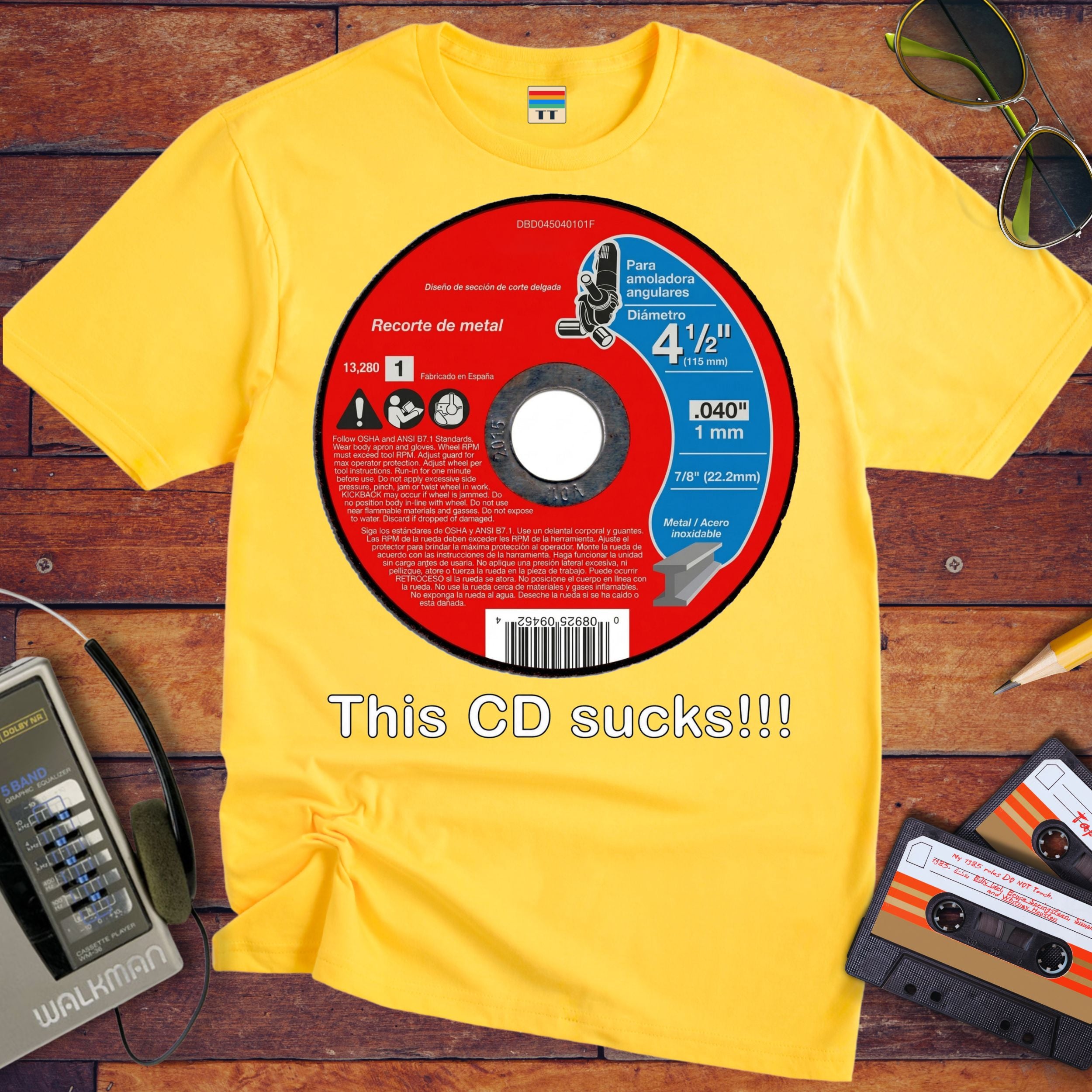 This CD Sucks Funny T-Shirt