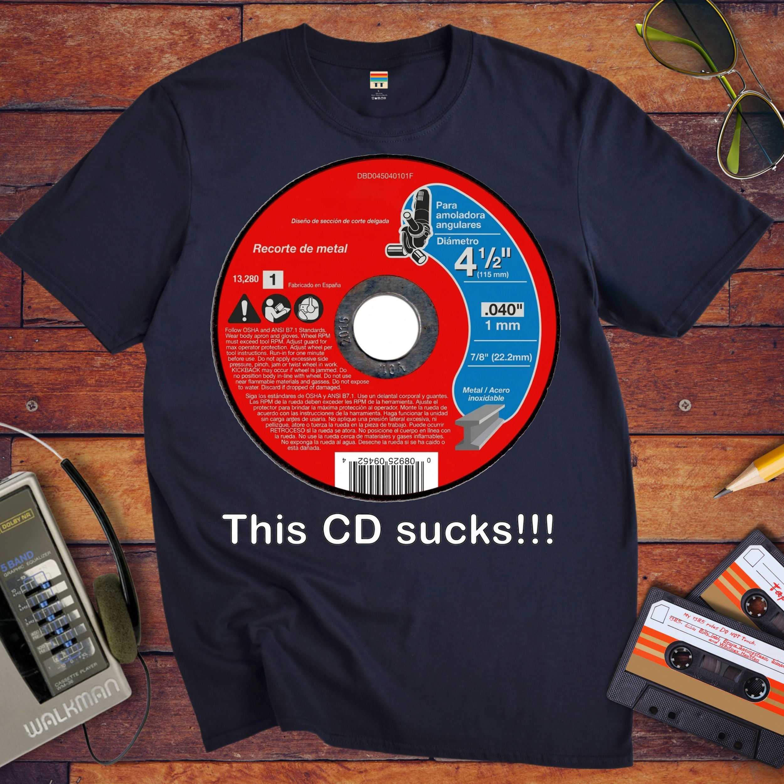 This CD Sucks Funny T-Shirt