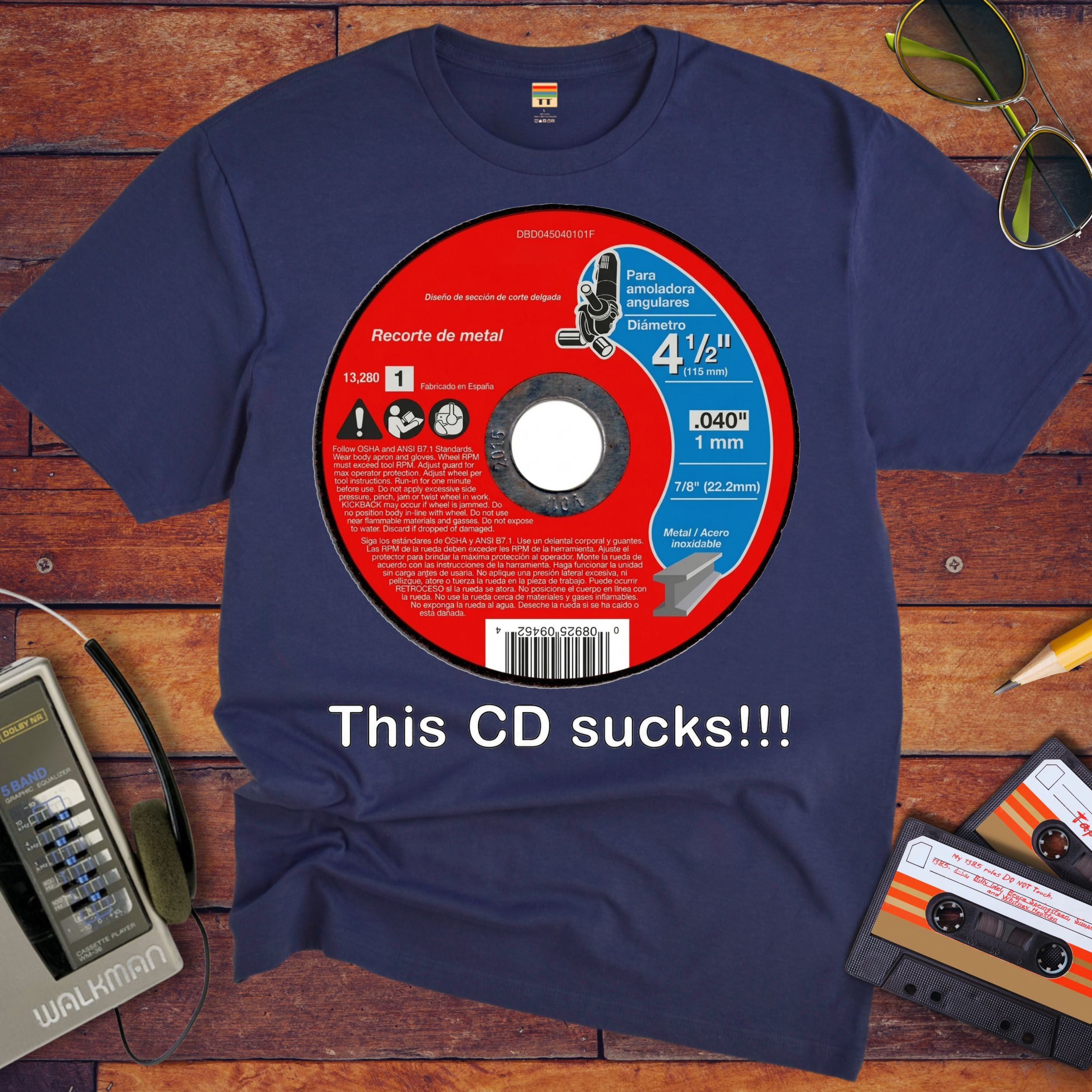 This CD Sucks Funny T-Shirt