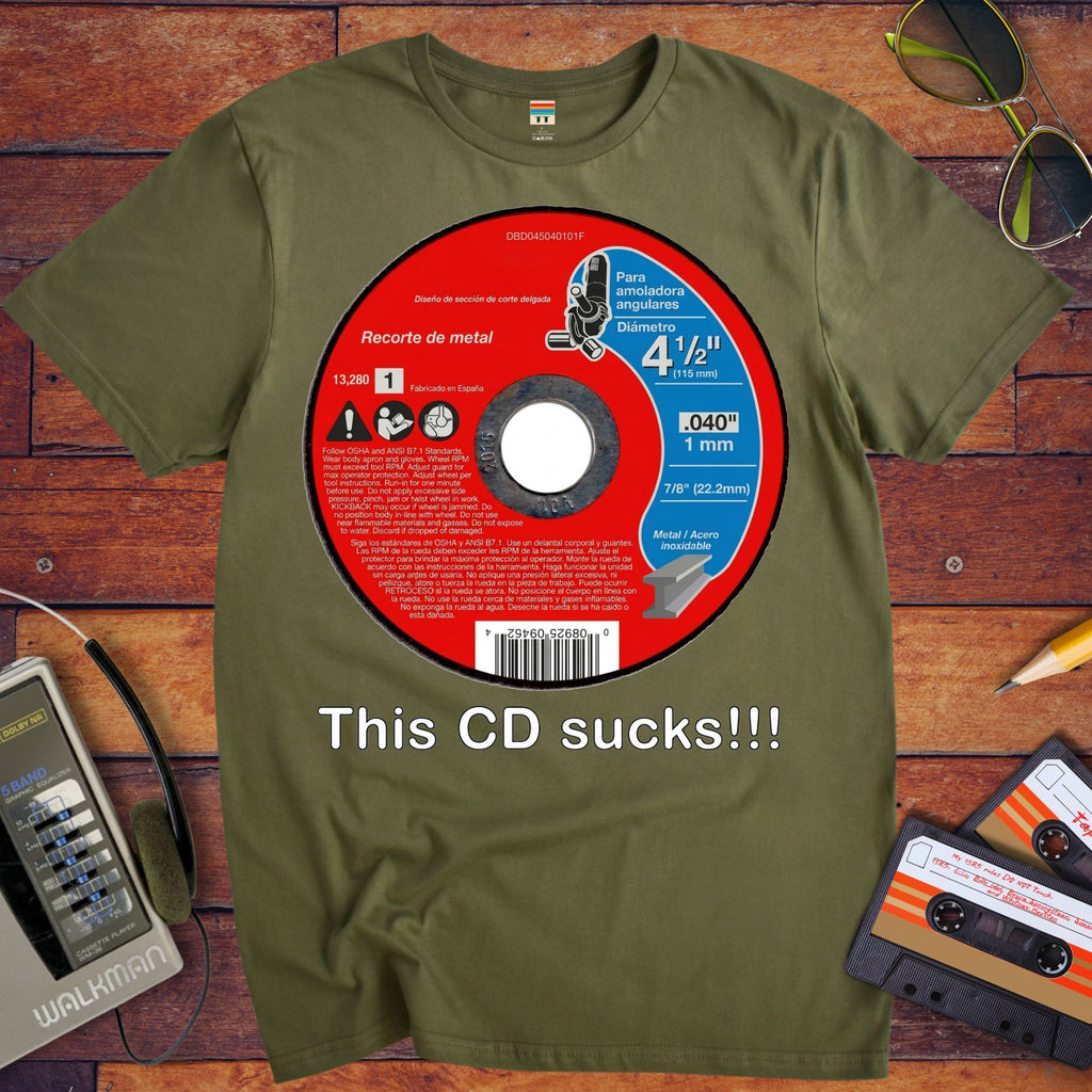 This CD Sucks Funny T-Shirt