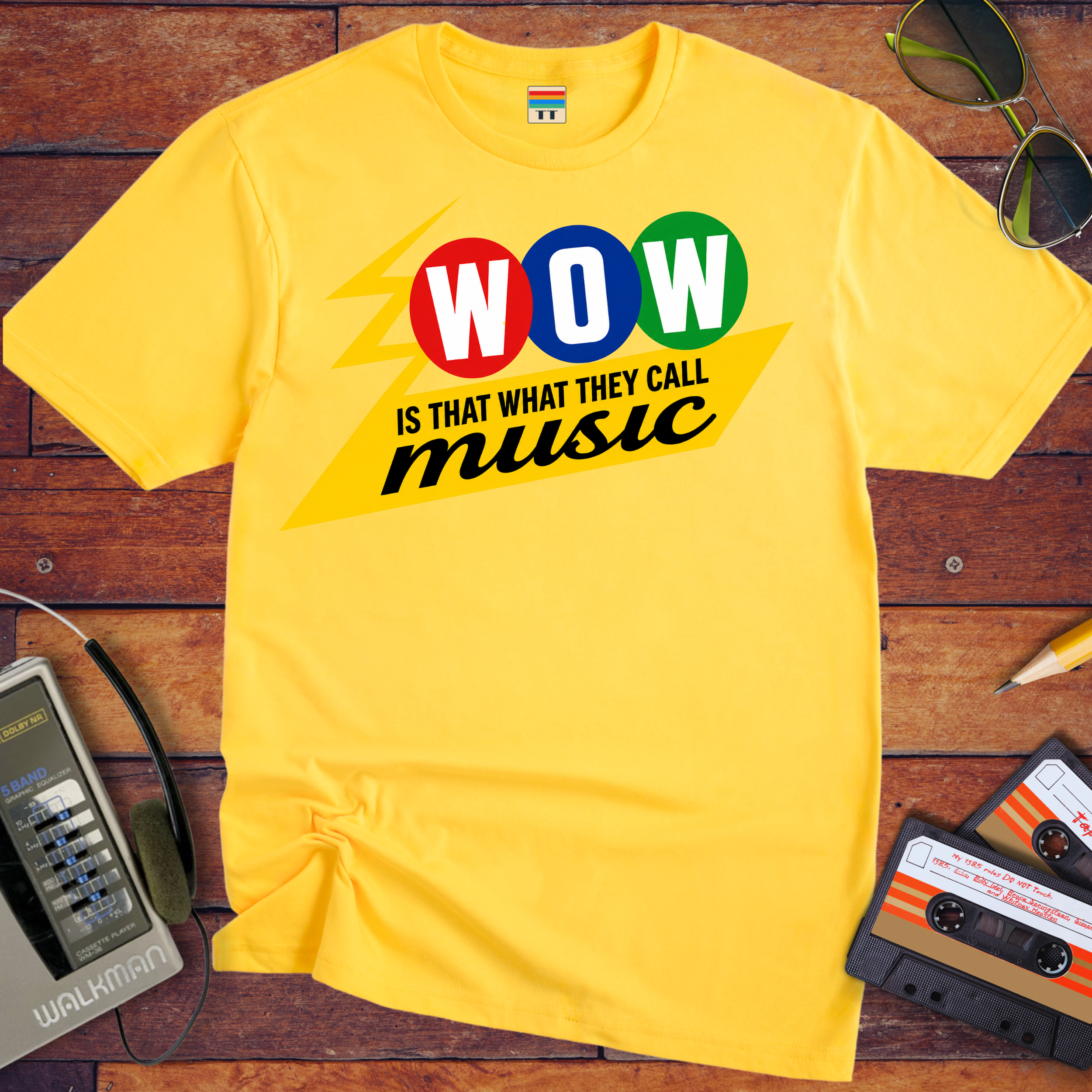 'Wow, is that what you call music' T-Shirt