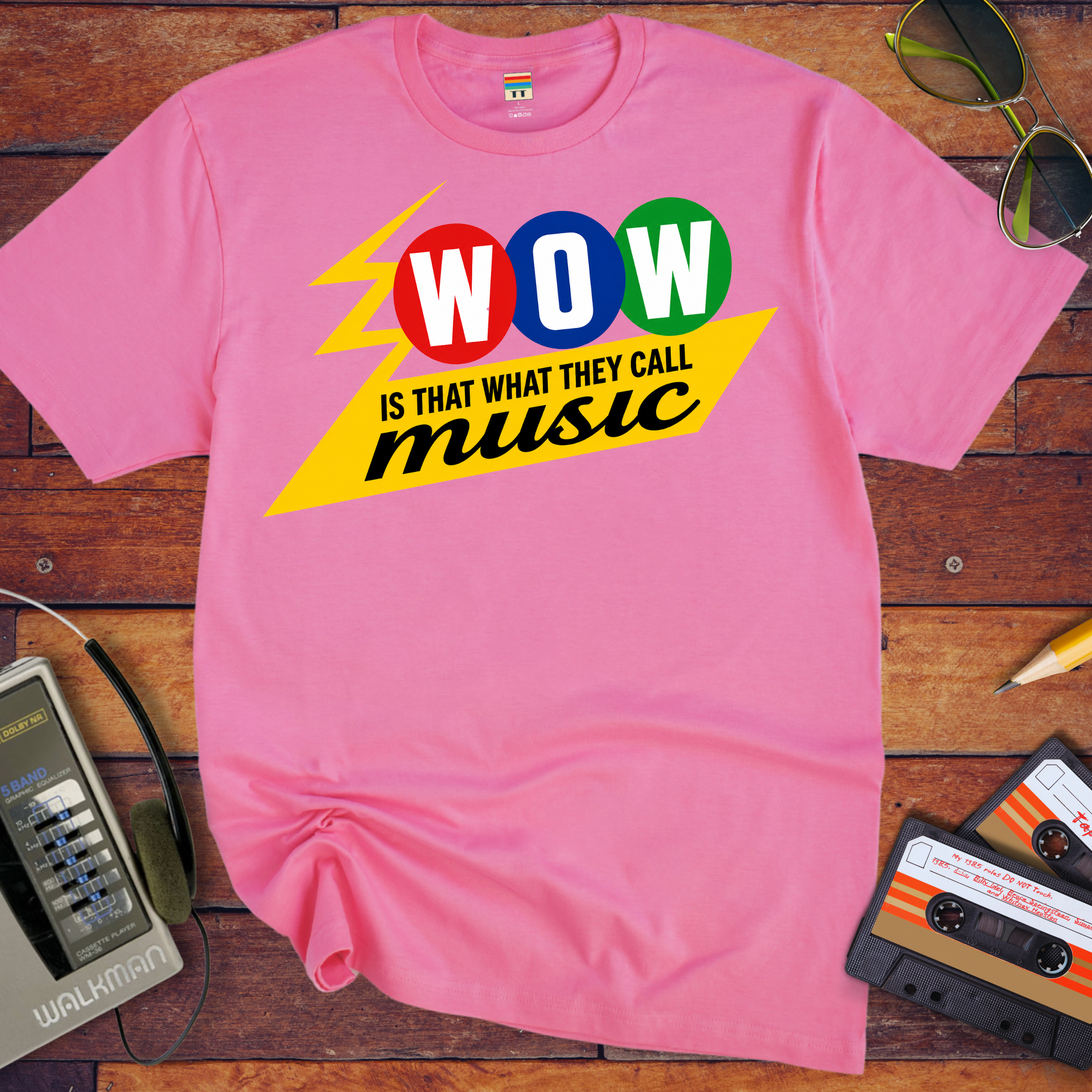 'Wow, is that what you call music' T-Shirt