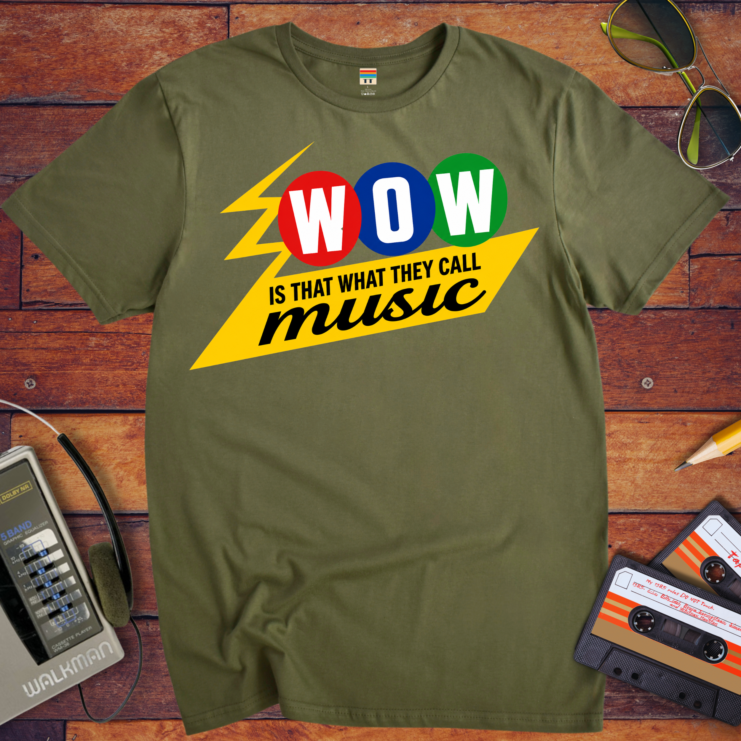 'Wow, is that what you call music' T-Shirt
