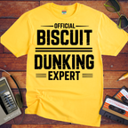 'Biscuit dunking expert' Funny T-Shirt