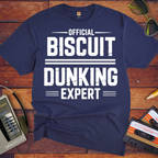 'Biscuit dunking expert' Funny T-Shirt