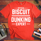 'Biscuit dunking expert' Funny T-Shirt