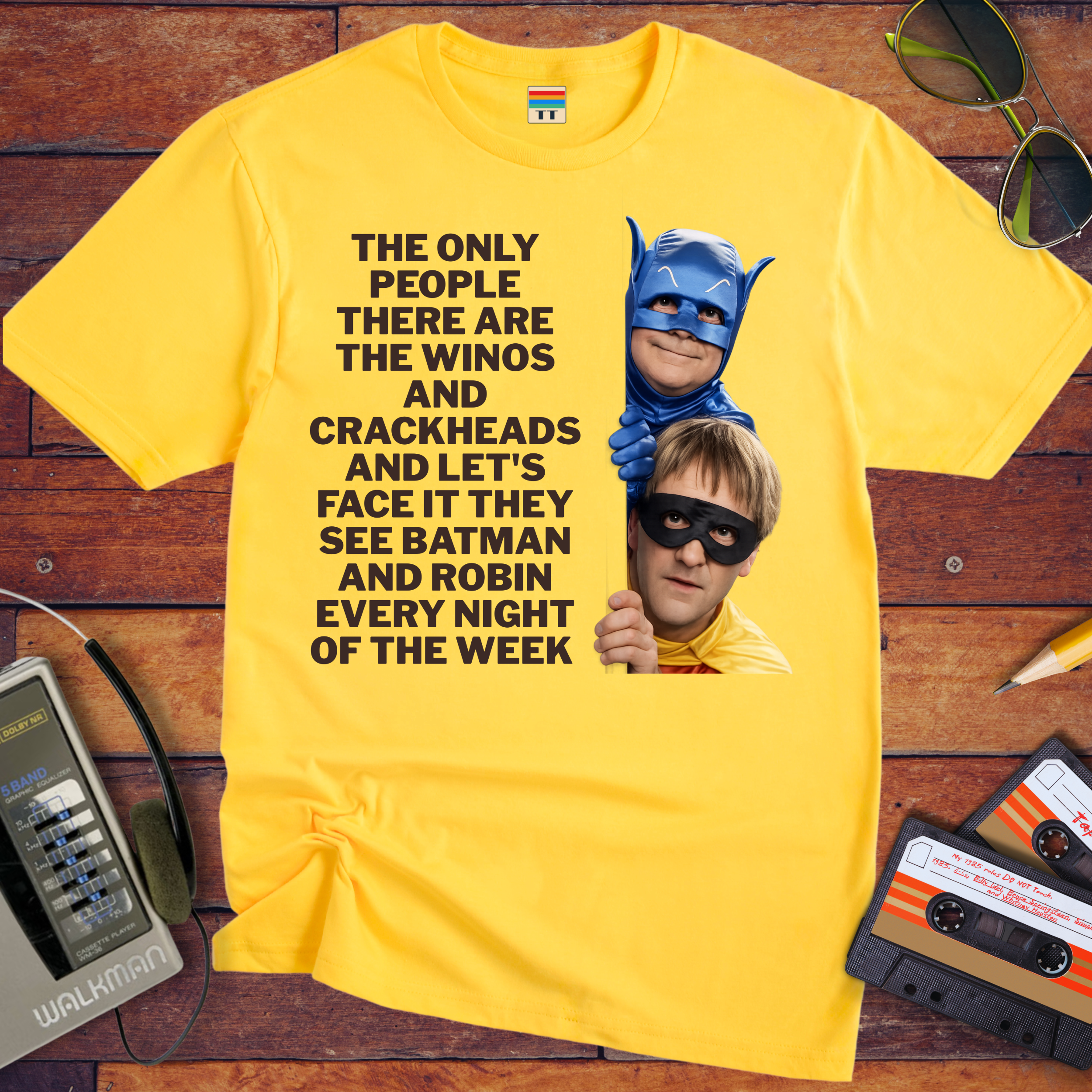 ' Batman & Robin Del boy & Rodney' Funny T-Shirt