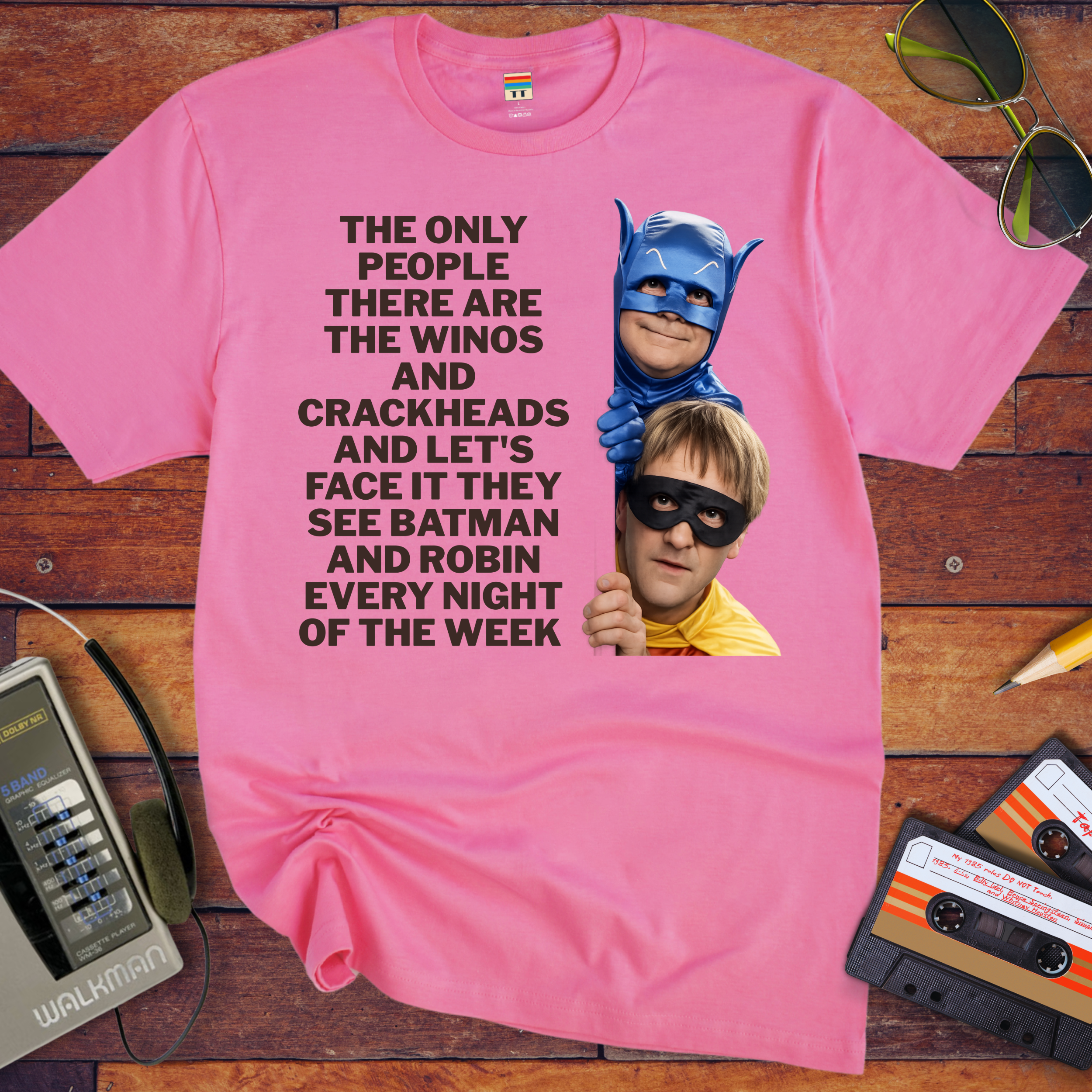 ' Batman & Robin Del boy & Rodney' Funny T-Shirt