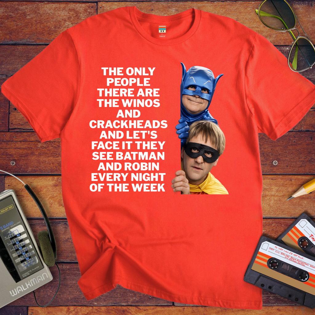 ' Batman & Robin Del boy & Rodney' Funny T-Shirt