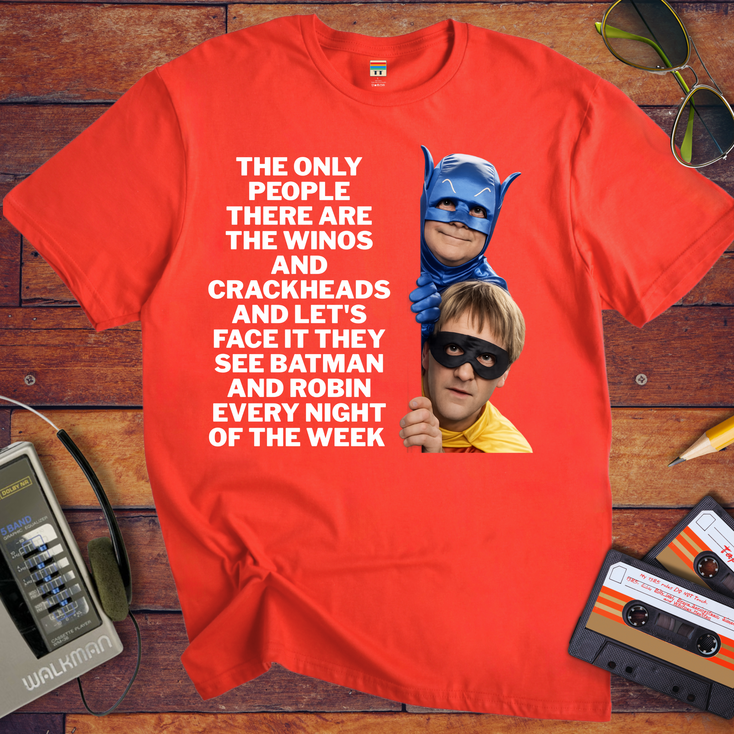 ' Batman & Robin Del boy & Rodney' Funny T-Shirt