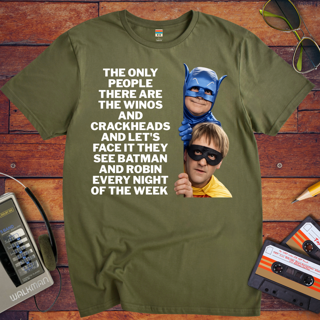 ' Batman & Robin Del boy & Rodney' Funny T-Shirt