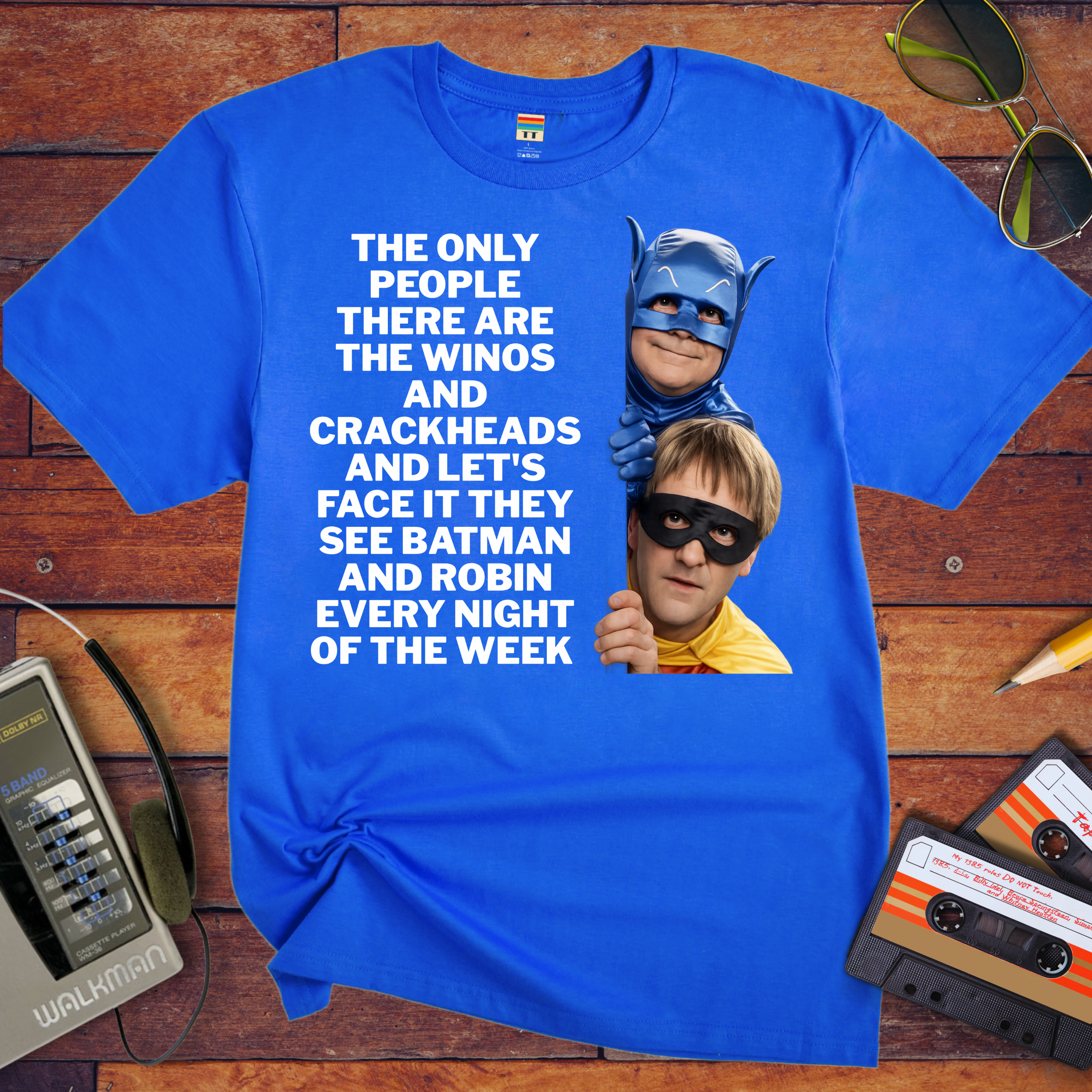 ' Batman & Robin Del boy & Rodney' Funny T-Shirt