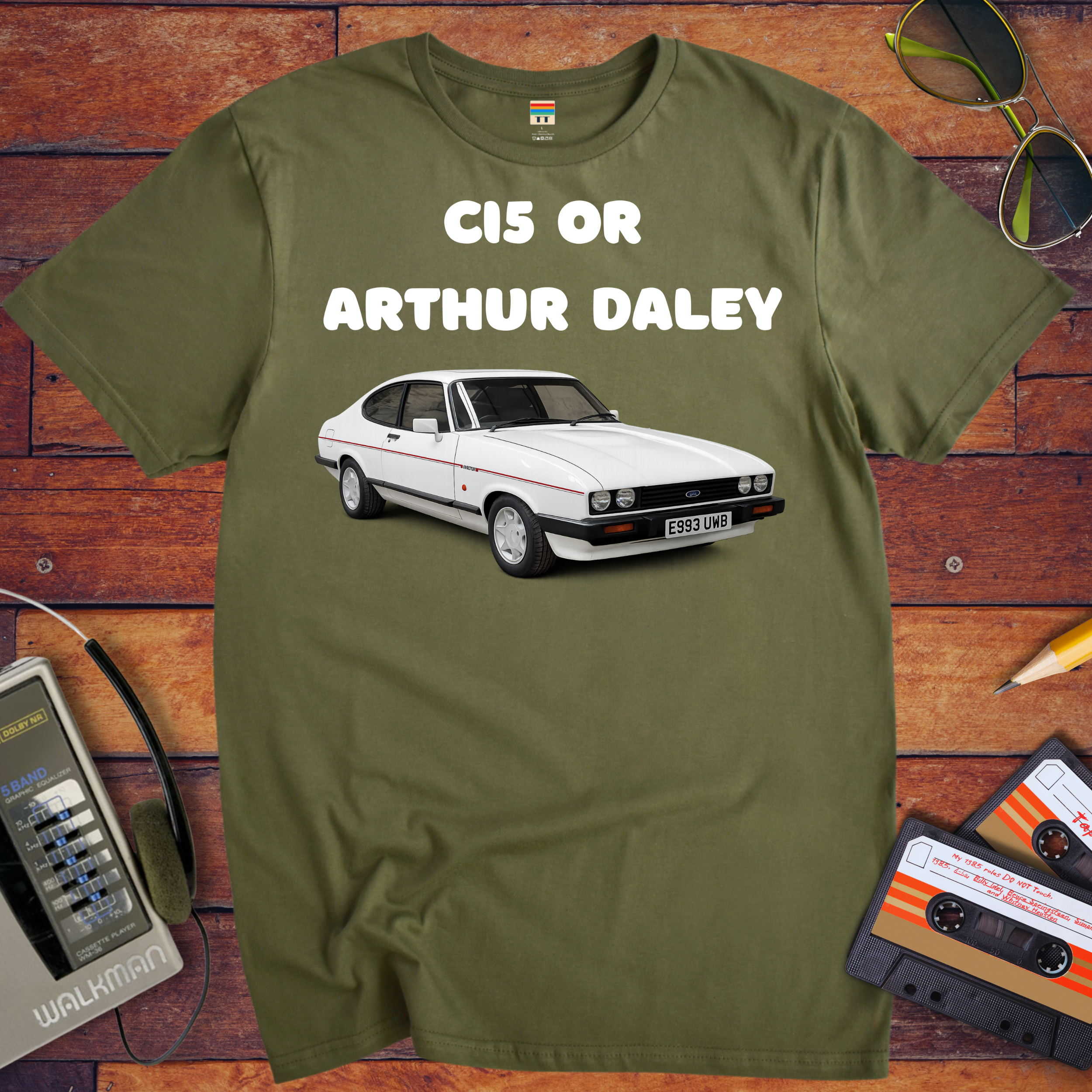 'CI5 or Arthur Daley' Funny T-Shirt