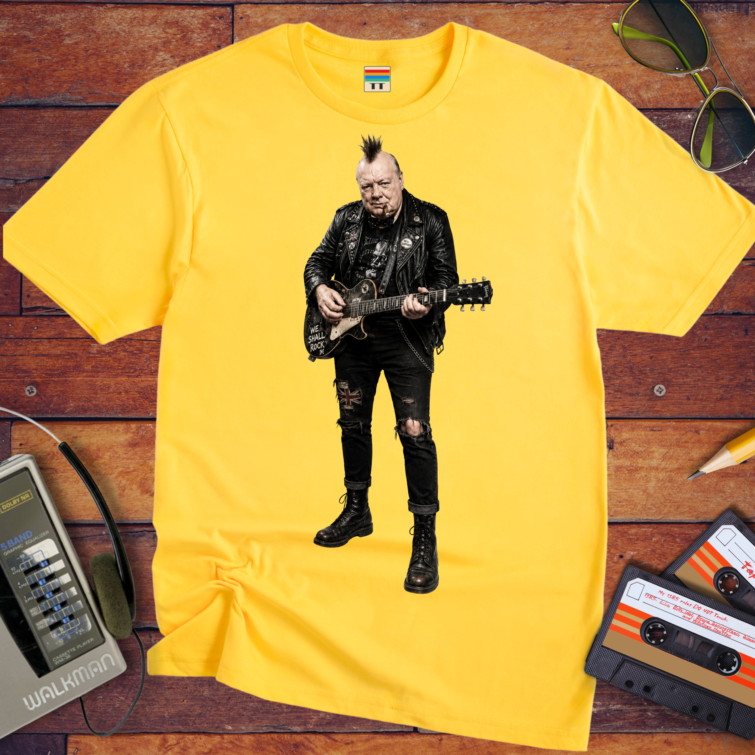 'Churchill Punk' Funny T-Shirt